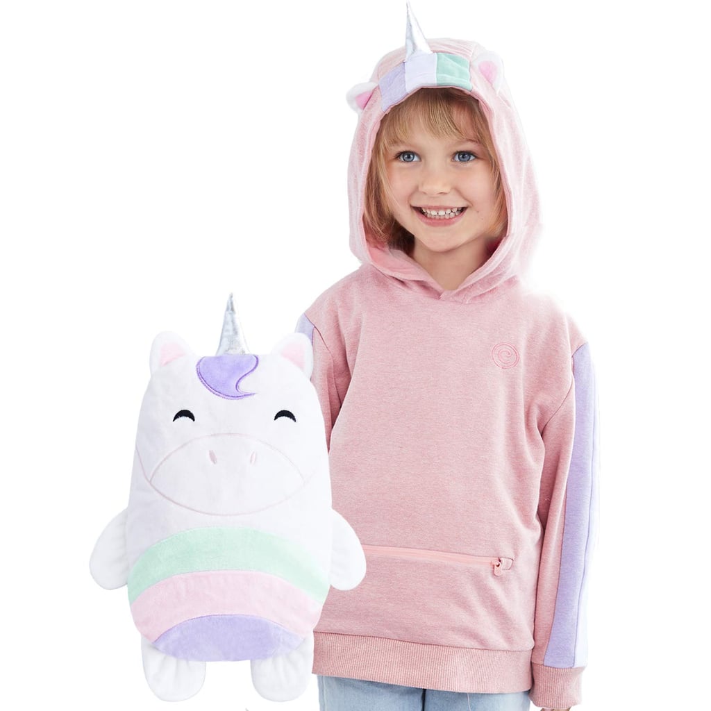 CUBCOATS Uki The Unicorn - 2-in-1 Transforming Hoodie & Soft Plushie 