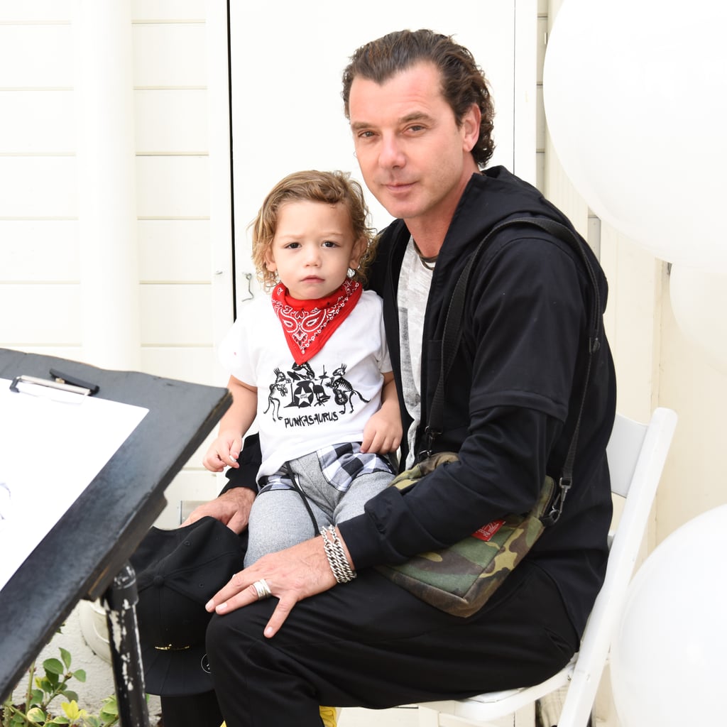 Gavin Rossdale and Kids Easter Egg Hunt March 2016