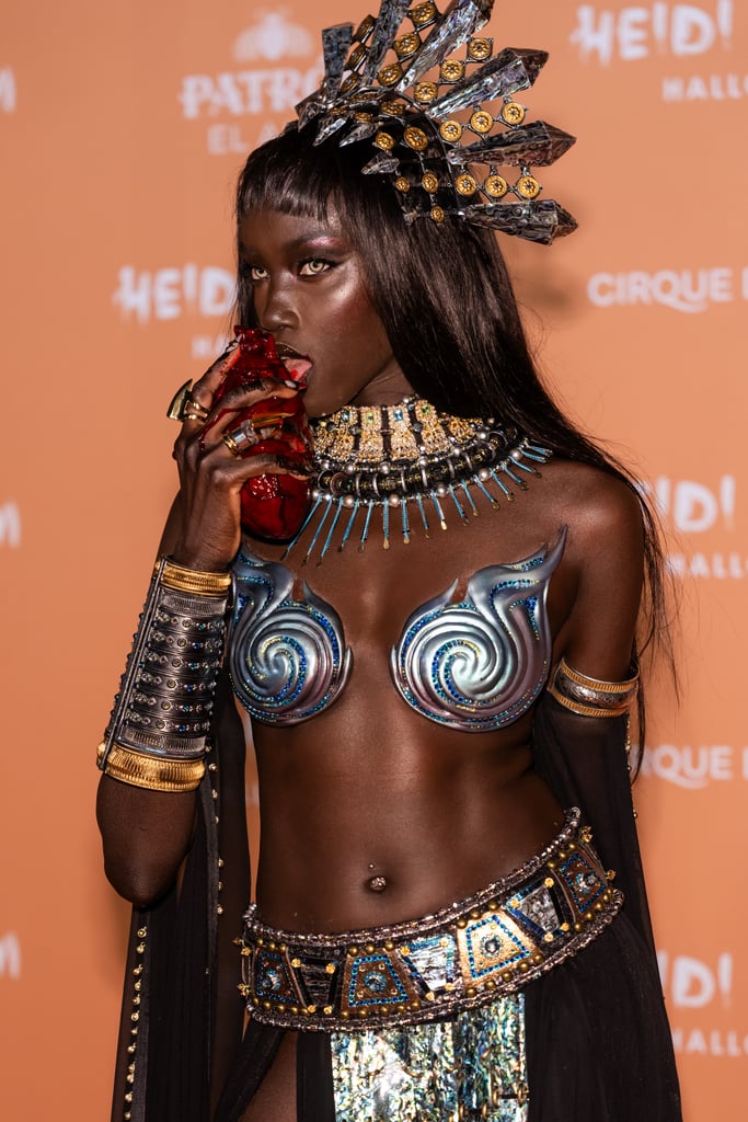 Anok Yai's "Queen of the Damned" Halloween Costume