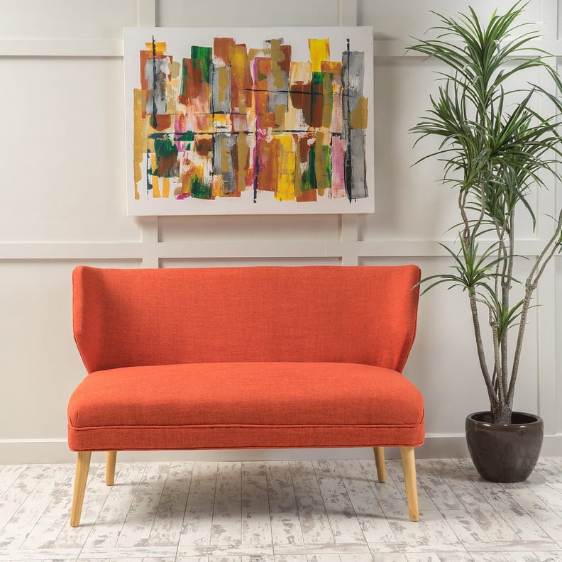 Lansden Orange Loveseat