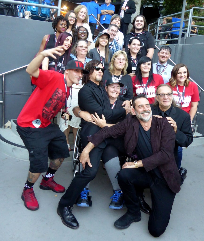 Jeffrey Dean Morgan and Norman Reedus on Red Carpet 2017