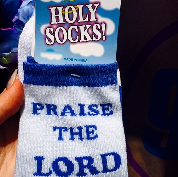 She Takes Photos of Funny Socks.
