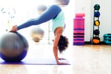 This Trainer's 5-Move Stability Ball Workout Is What You Need For a Chiseled Core