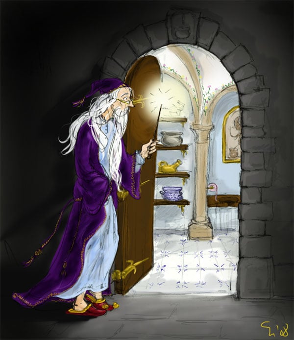 Dumbledore and the Room of Requirement Dumbledore and the Room of Requirement