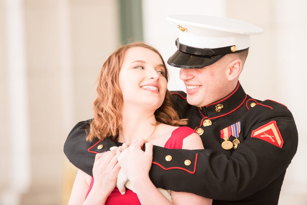 Military Couple Engagement Session in Washington DC