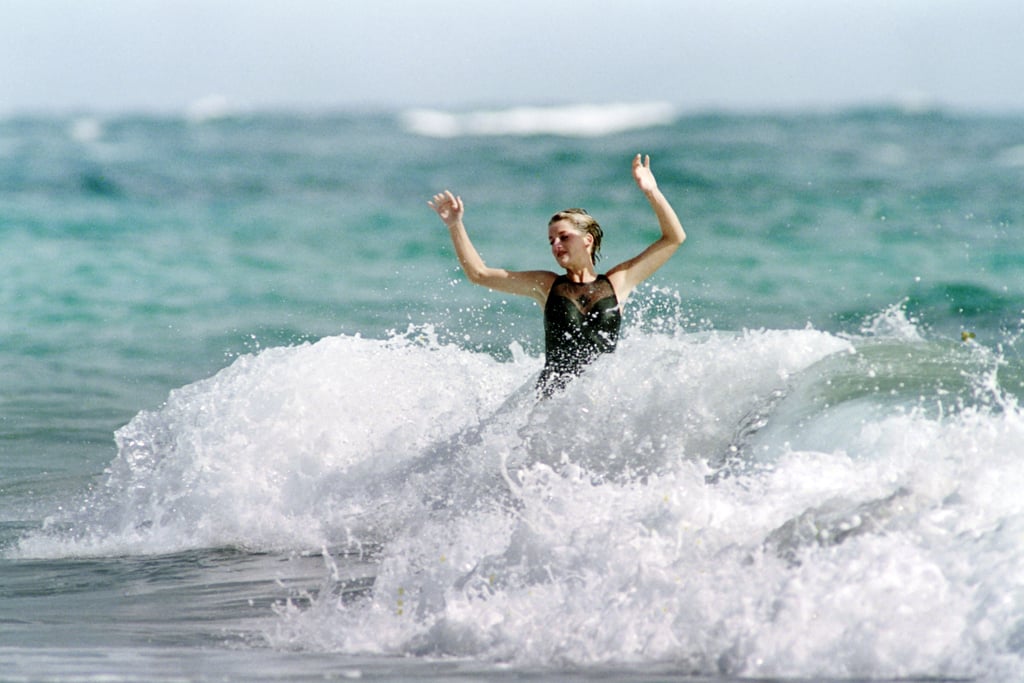 Princess Diana Swimsuit Style