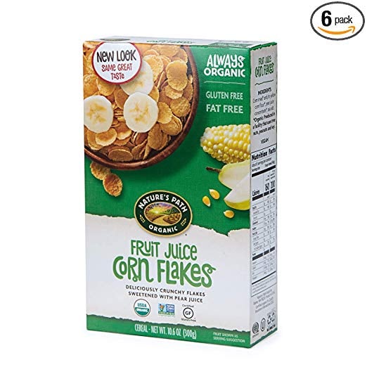 Nature's Path Fruit Juice Corn Flakes Cereal