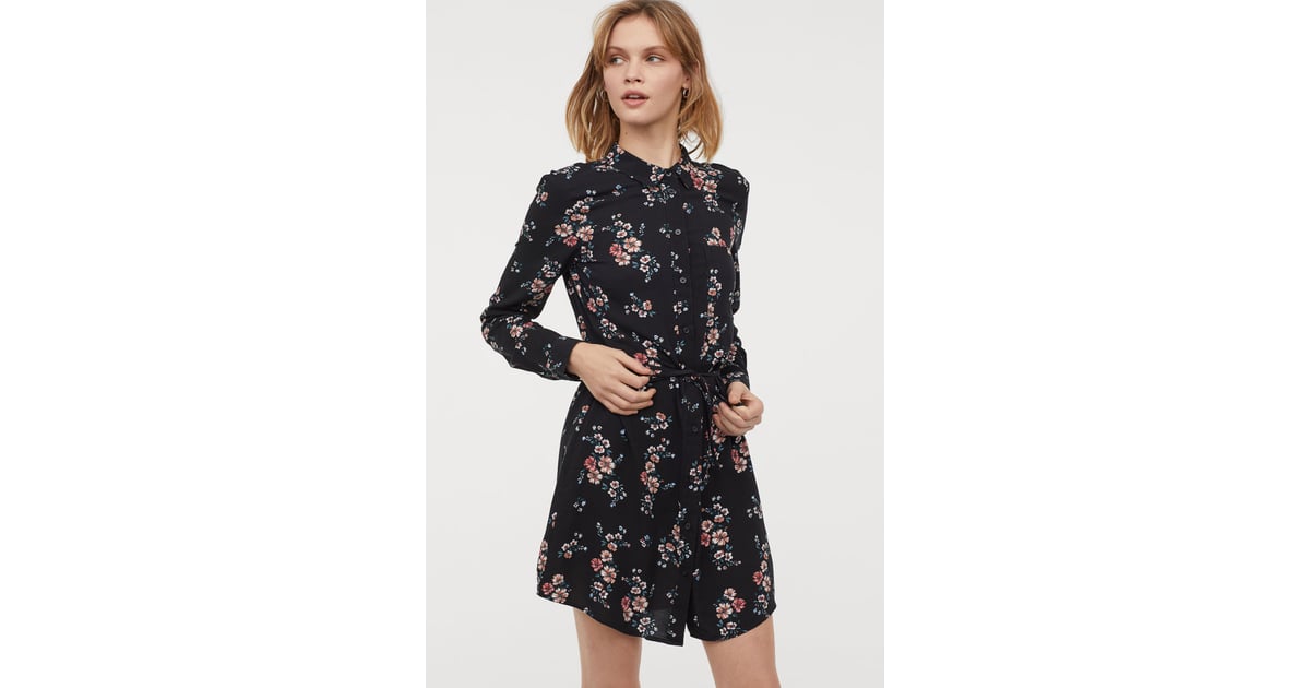 H&M Shirt Dress Best Work Dresses 2019 POPSUGAR Fashion Photo 3