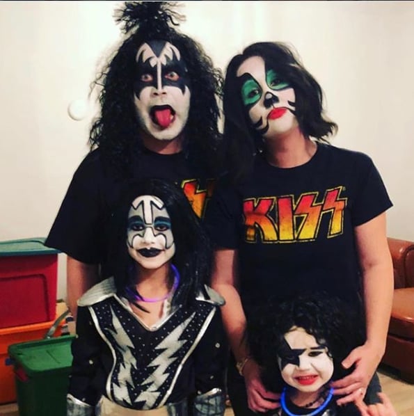 Kiss | Family Halloween Costumes 2018 | POPSUGAR Family Photo 5