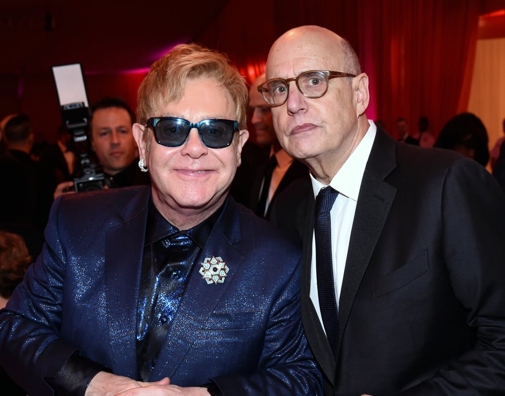 Pictured: Elton John and Jeffrey Tambor