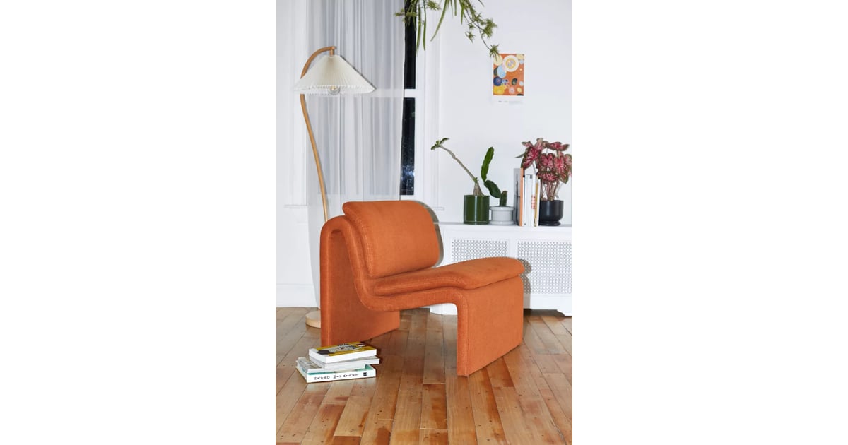 Best Armless Accent Chair Urban Outfitters Wally Curvature Chair