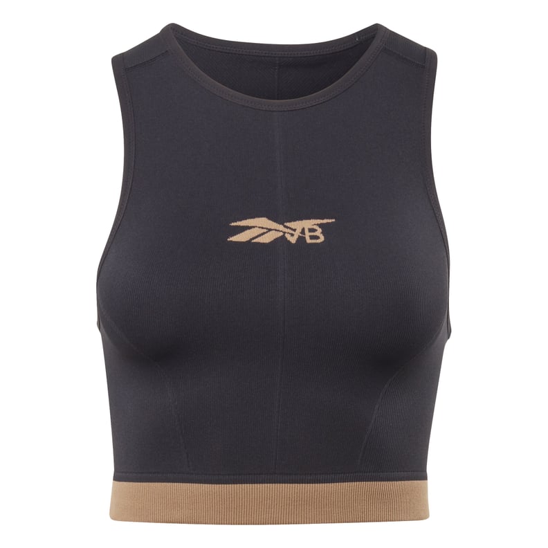 Reebok x VB Seamless Crop Top in Black