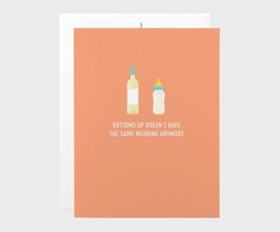 Bottoms Up Card