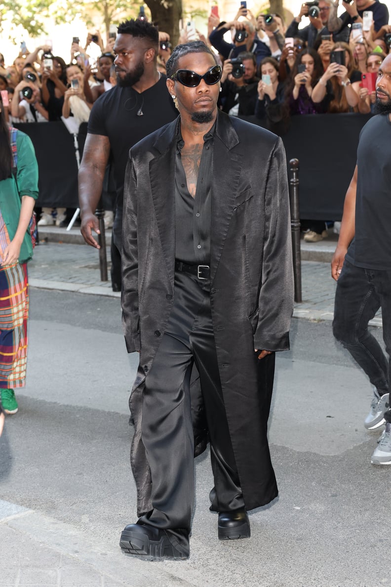 Offset at the Balenciaga Couture Fall 2022 Show