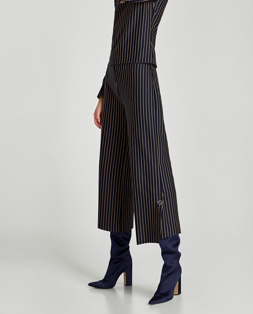 crinkle trousers zara