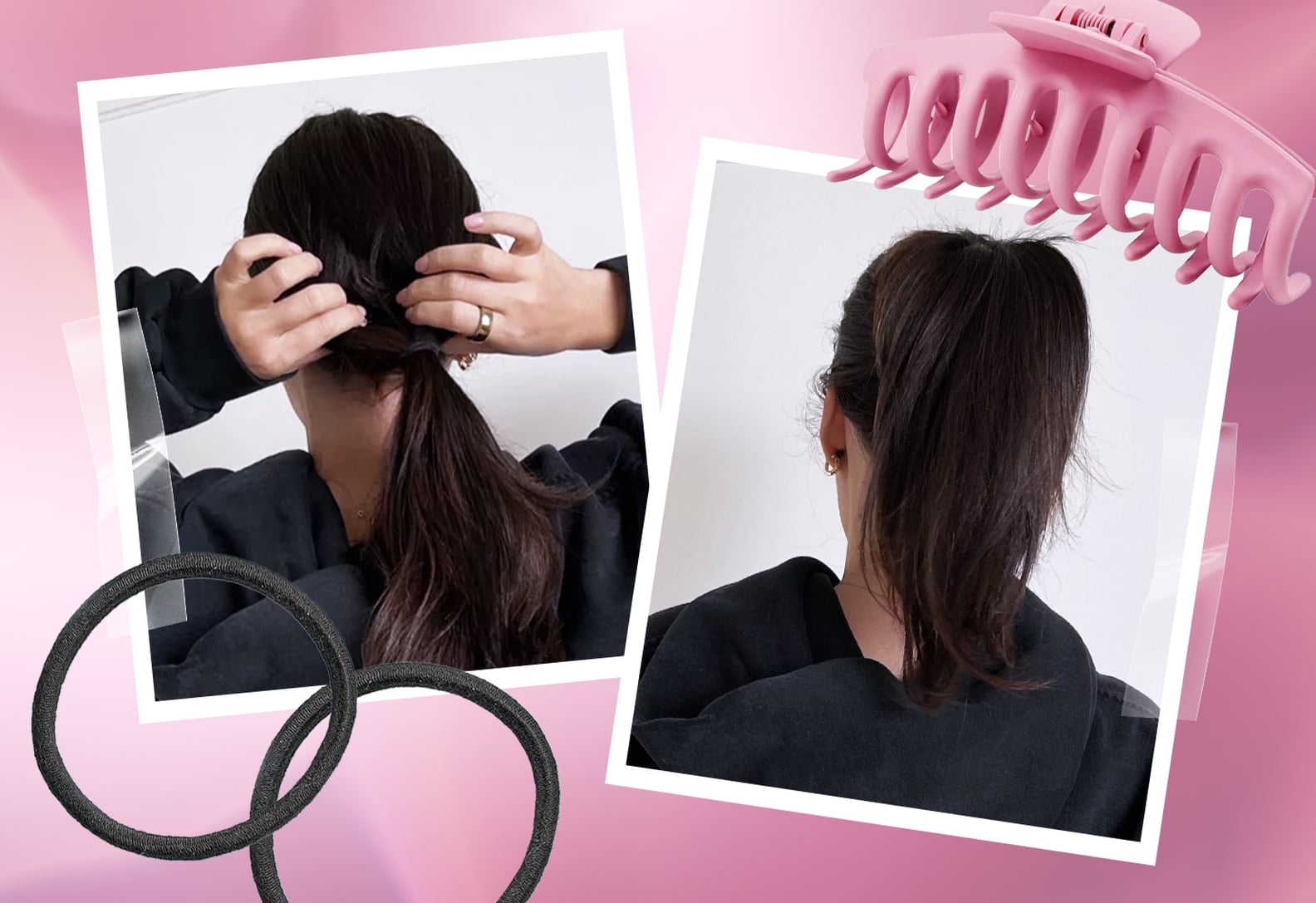 I Tried TikTok's ClawClip Ponytail Hack See Photos POPSUGAR Beauty