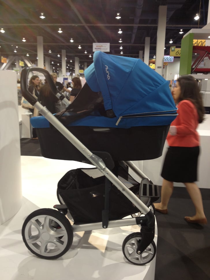 The Nuna Mixx Stroller has airfilled tires and a sturdy footrest to