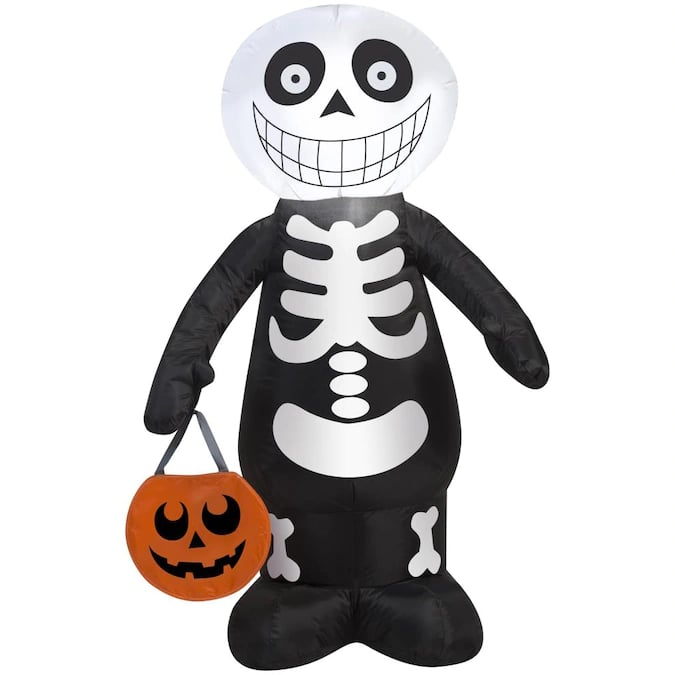 Gemmy Lighted Skeleton Inflatable