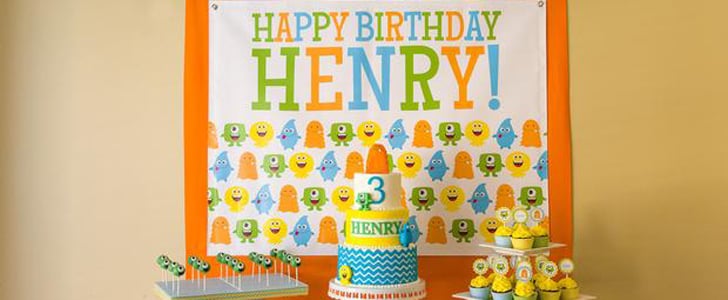 Nonscary Monster Birthday Party