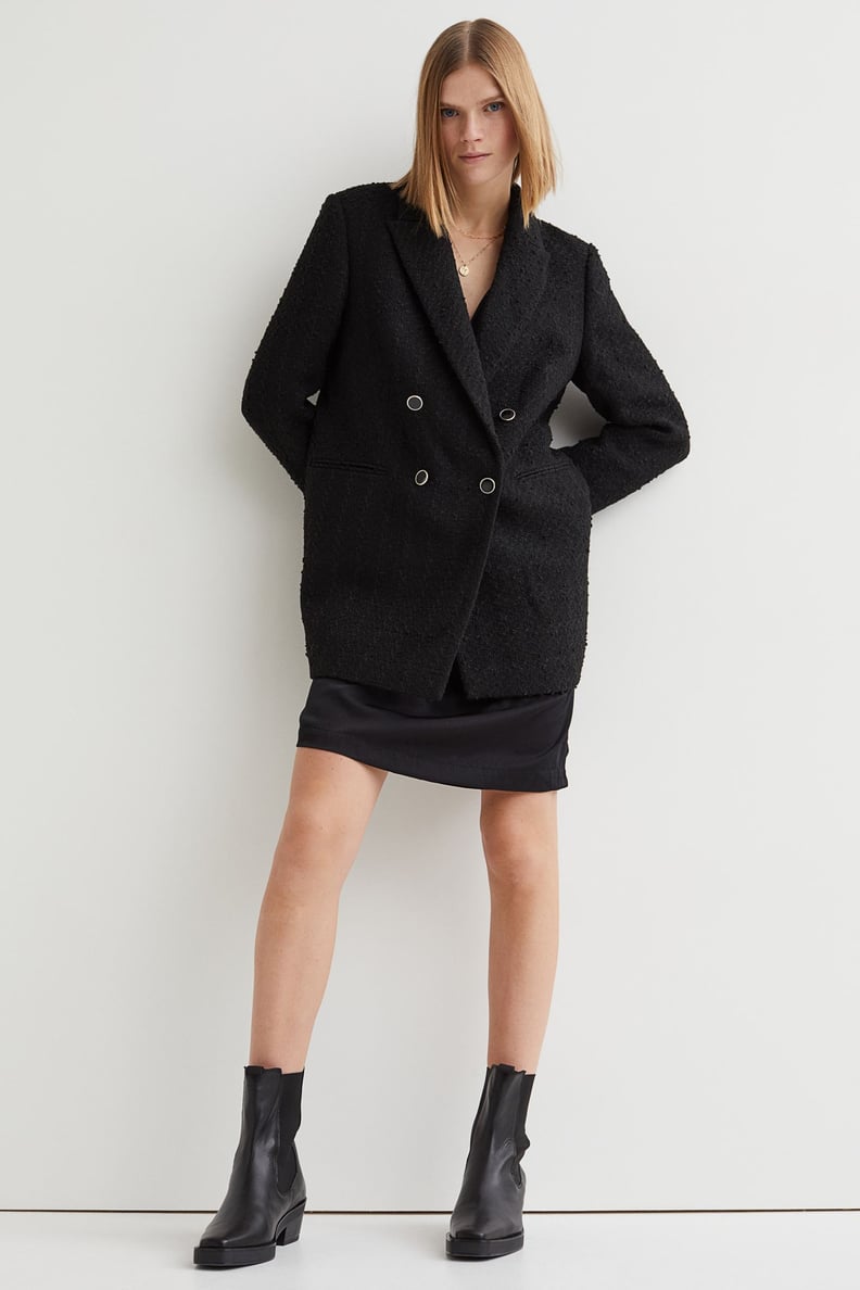 A Versatile Straight-Cut Bouclé Jacket