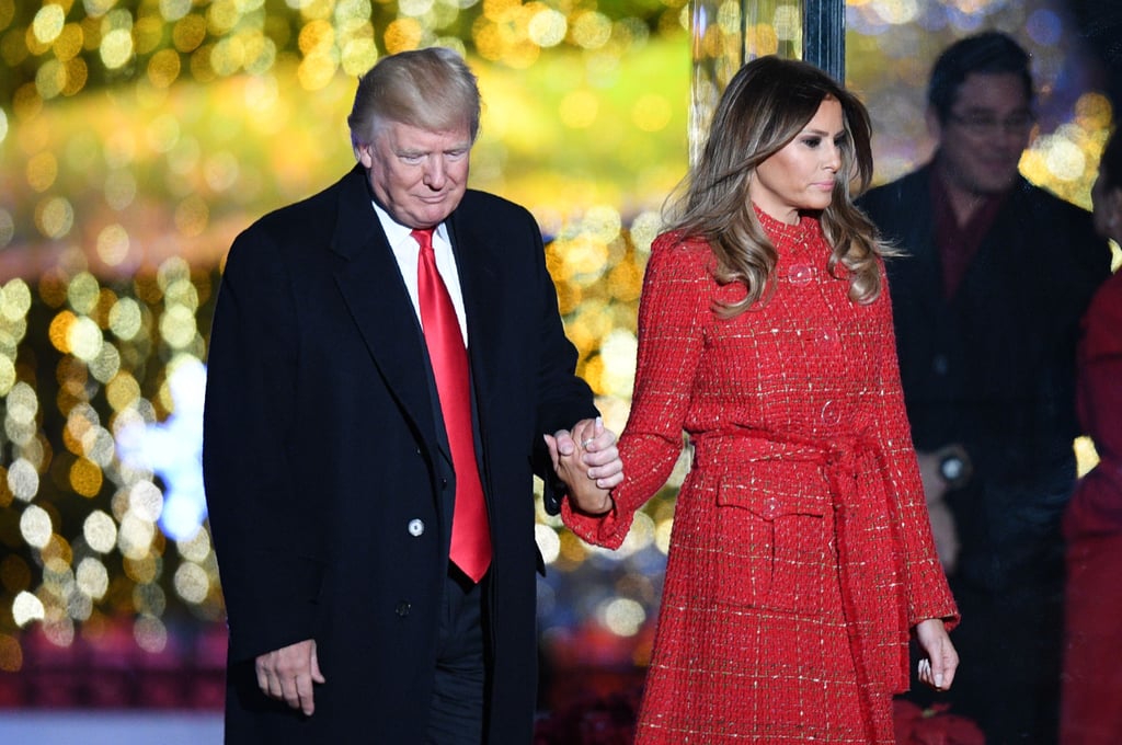 Melania Trump Red Chanel Coat