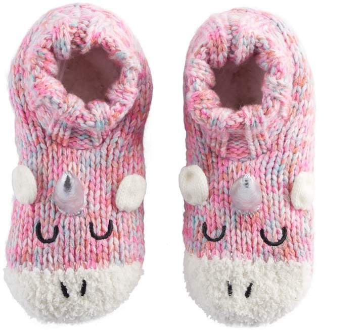 Unicorn Knit Slipper Socks