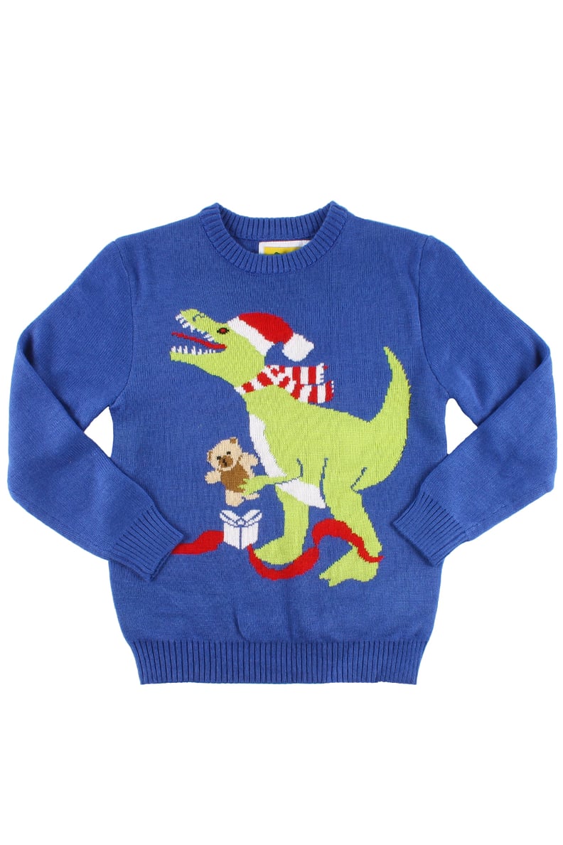 Girl's T-Rex Sweater