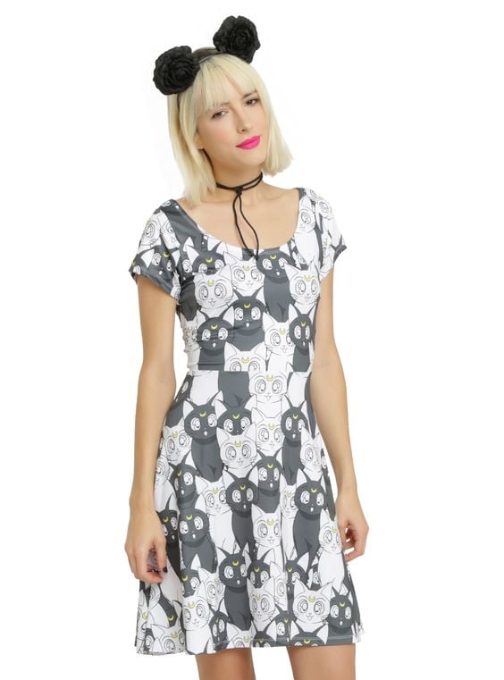 Sailor Moon Luna and Artemis Dress