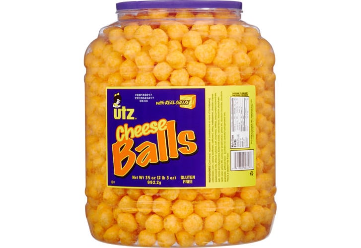 Utz Cheese Balls 11 Snacks You Ve Got To Pick Up From Costco