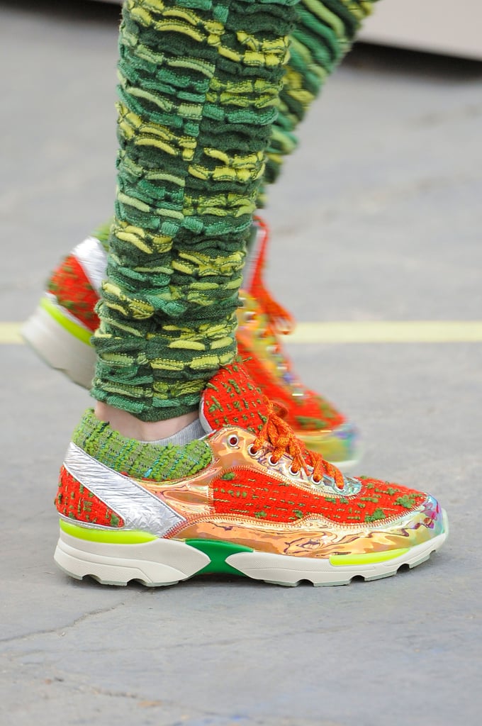 Sneakers at Chanel Runway Shows | POPSUGAR Fashion
