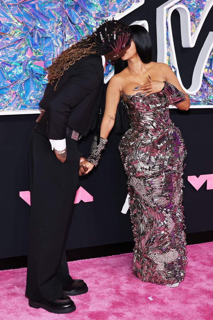 Cardi B and Offset at the 2023 MTV VMAs