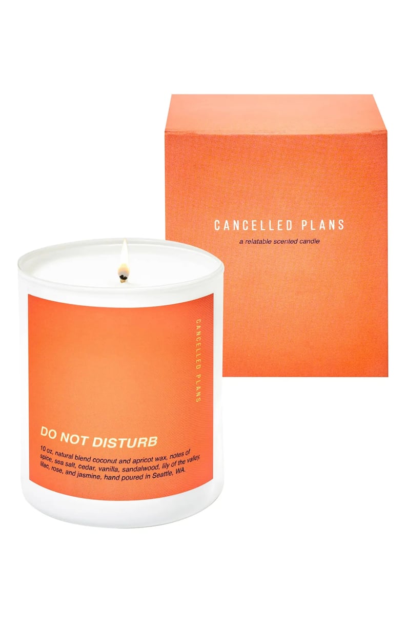 A Funny Candle: Cancelled Plans Do Not Disturb Candle