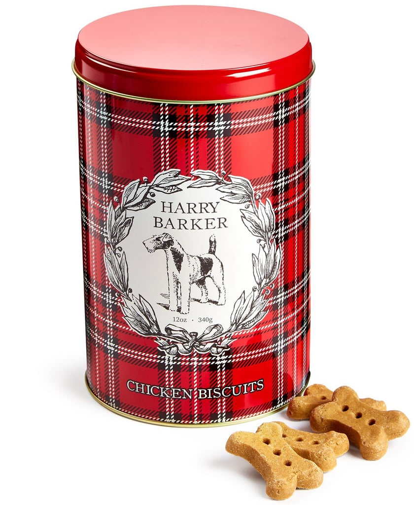 Harry Barker Plaid Chicken-Flavoured Biscuit Tin