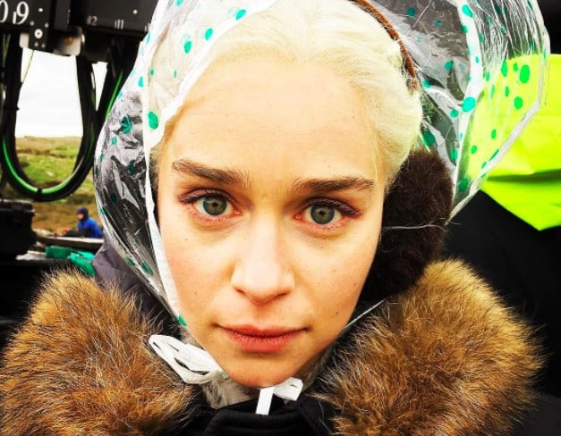 Emilia Clarke's Game of Thrones Season 7 Instagrams 