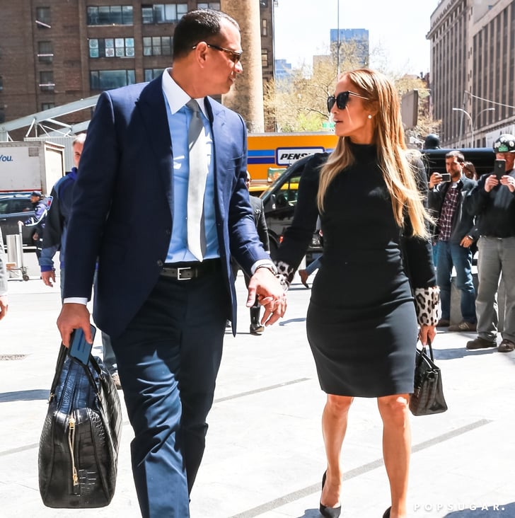 Jennifer Lopez and Alex Rodriguez's Matching Crocodile Bags