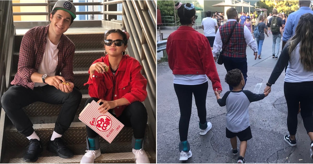 Selena Gomez Wearing Ankle Weights At Disneyland Popsugar Fitness Celebrities like selena gomez have been seen sporting ankle weights while out and about, but should you wear these all day?