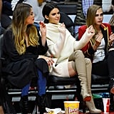 And the Other Time She Used Them to Distract the LA Lakers Courtside