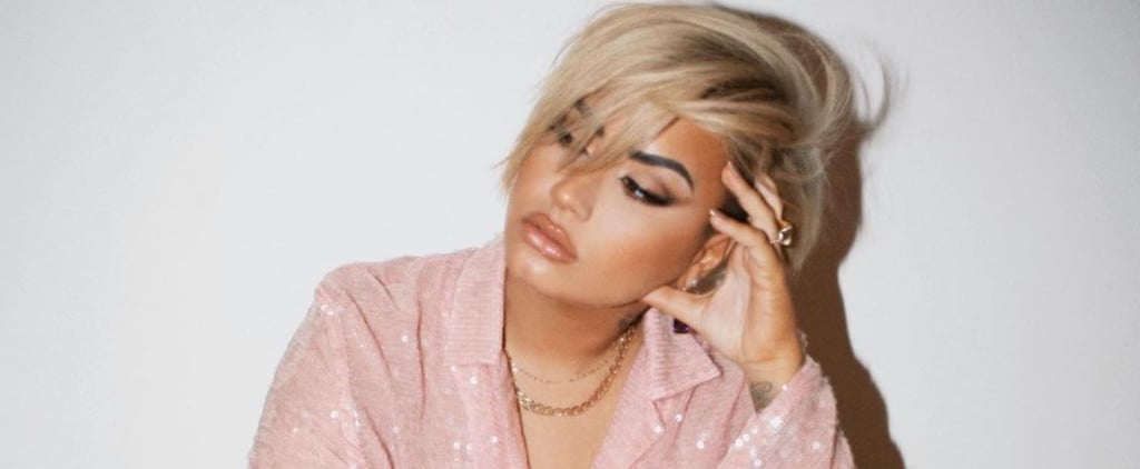 Demi Lovato's Pink Sequined Outfit From Markarian NYC