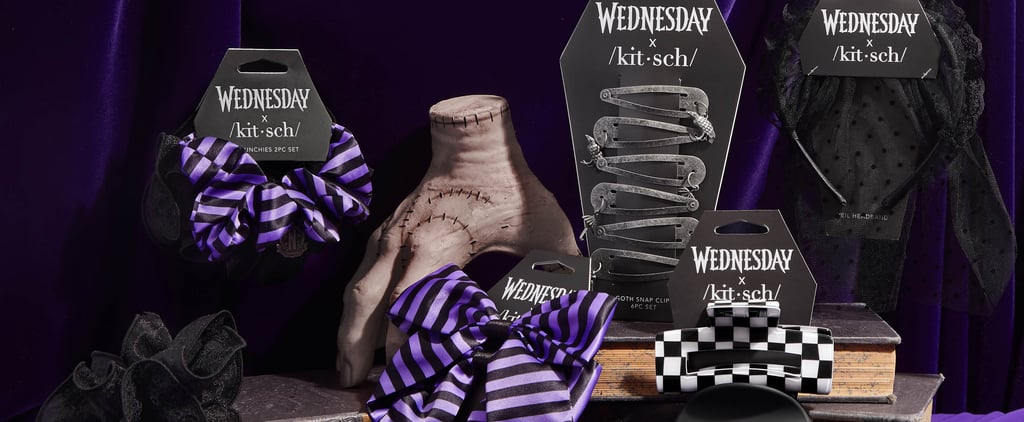 Shop the Wednesday Addams x Kitsch Hair Collection