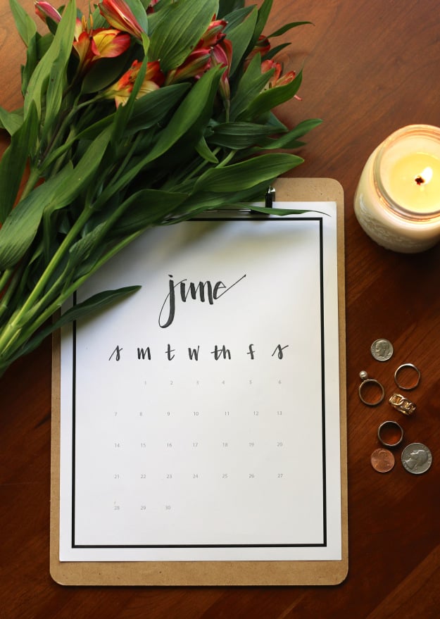 Free Printable 15 Calendar Popsugar Smart Living