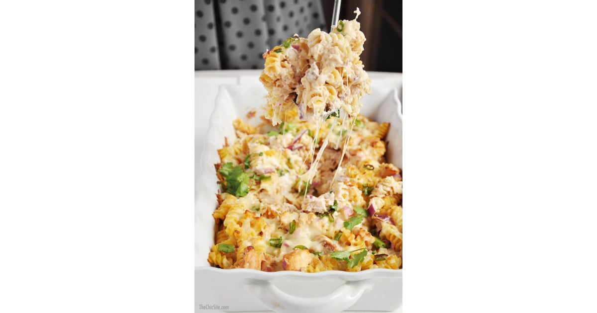 Barbecue Chicken Pizza Pasta Bake Barbecue Chicken Recipes POPSUGAR