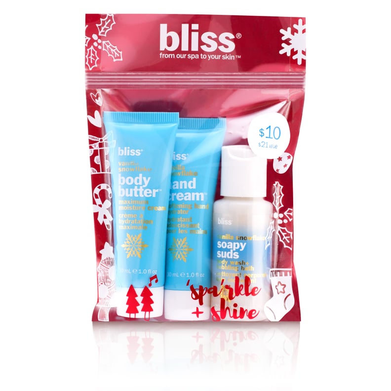 Bliss ‘Scent’ With Love Vanilla Snowflake Travel-Size Trio