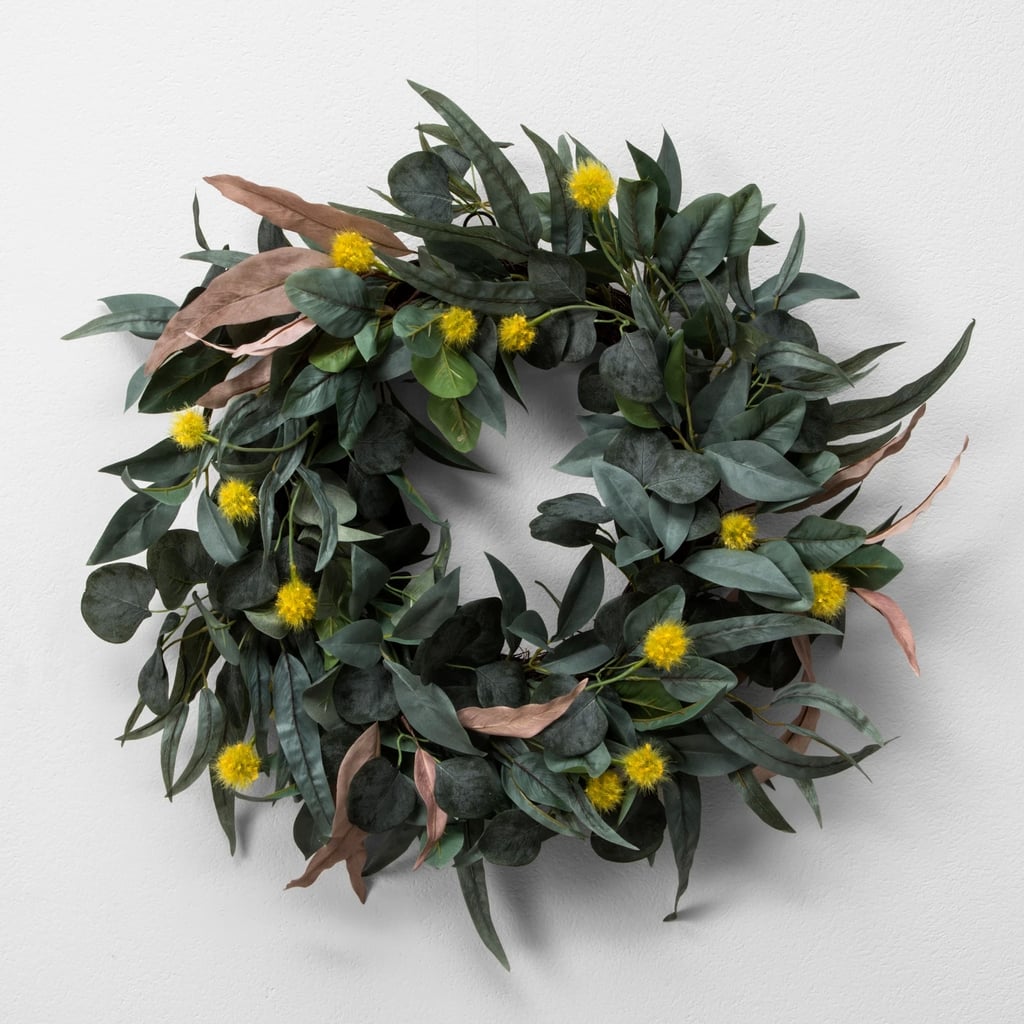 Faux Olive Leaf & Crespedia Wreath Chip and Joanna Gaines Target