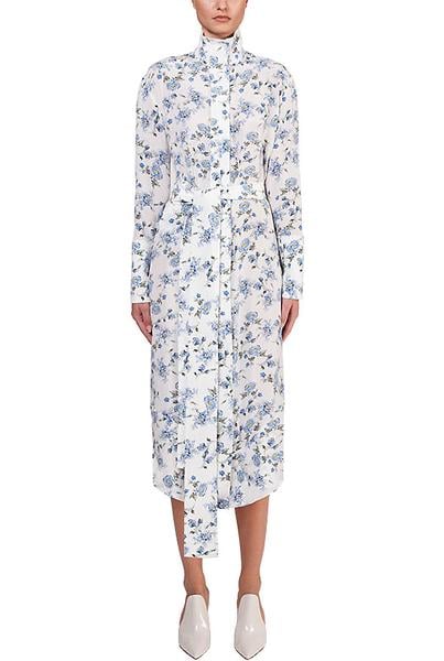 Arias Print Signature Blouse Dress