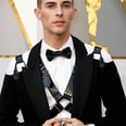 Adam Rippon Goes 50 Shades of FIERCE With a Leather Harness on the Oscars Red Carpet