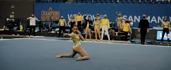 Watch Margzetta Frazier's 2021 UCLA Gymnastics Floor Routine