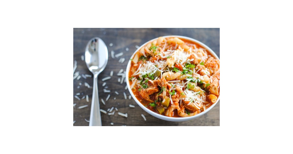 Chicken Parmesan Soup KidFriendly Freezable Dinner Recipes