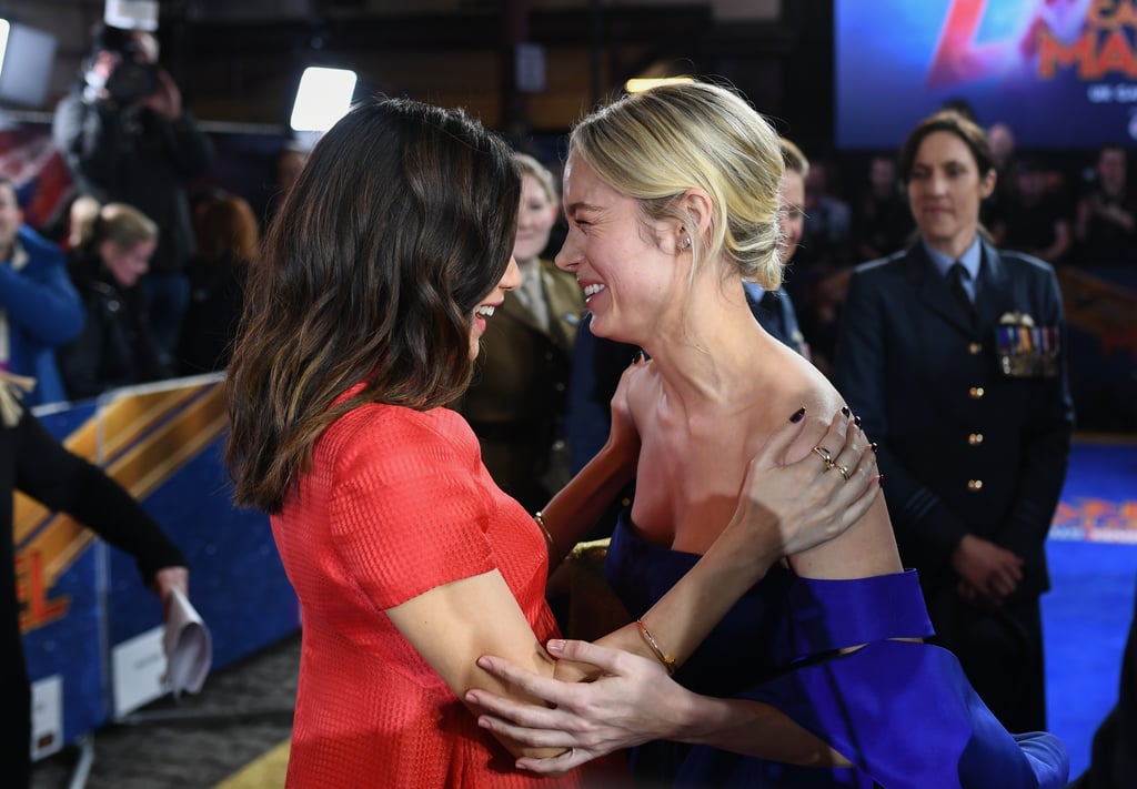 Pictures Of Brie Larson Lashana Lynch And Gemma Chan Popsugar Celebrity