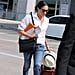 Meghan Markle Orange Travel Bag