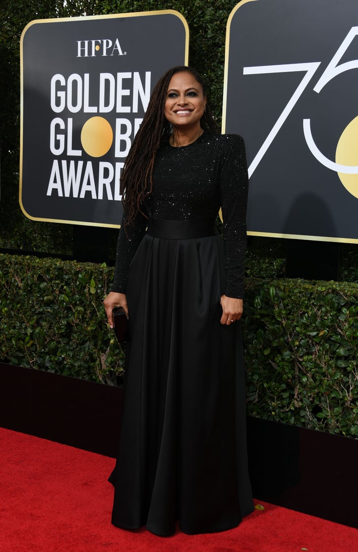 Ava DuVernay Golden Globes Red Carpet Dresses 2018 POPSUGAR Fashion